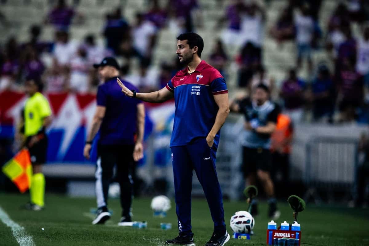 Auxiliar do Fortaleza prega tranquilidade após derrota no Clássico-Rei e mira o Sport